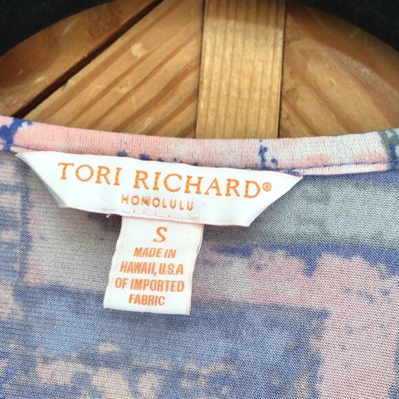 Tori Richard Honolulu Drape Sheath Dress - Picture 5 of 6